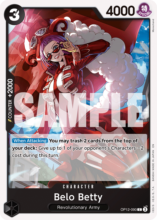 Belo Betty One Piece TCG Card