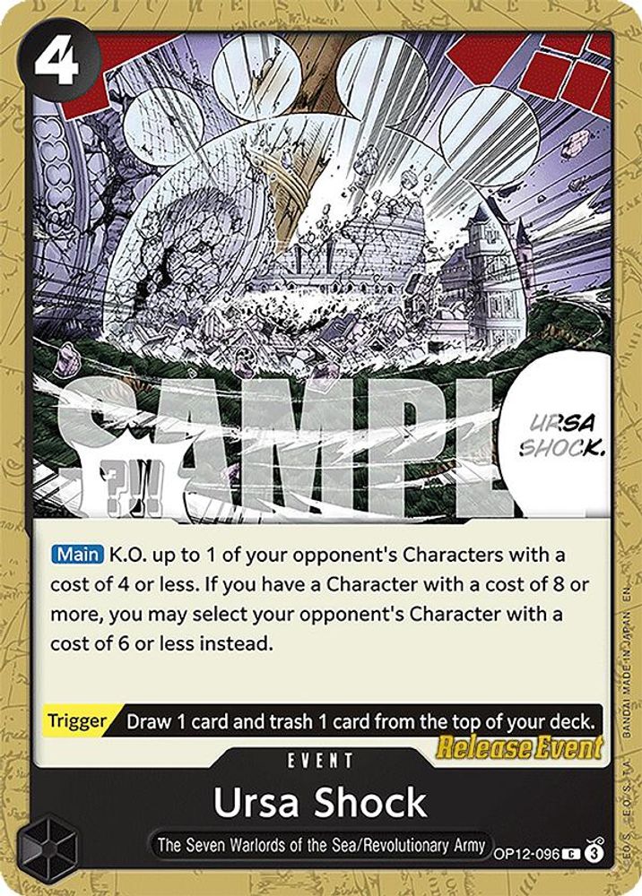 Ursa Shock One Piece TCG Card