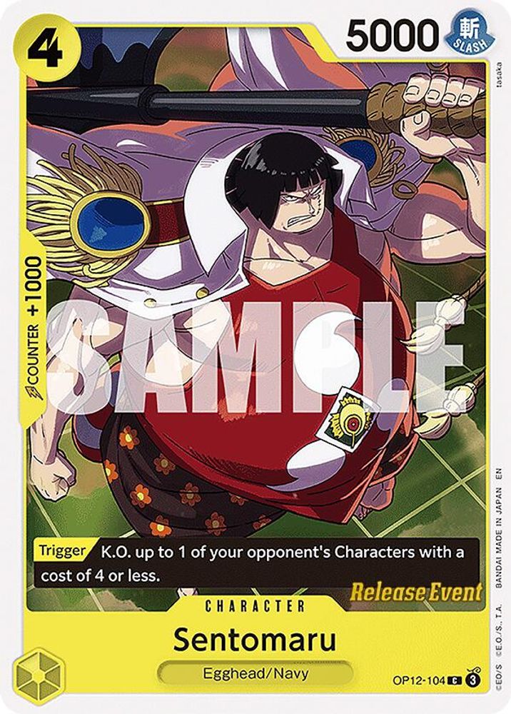 Sentomaru One Piece TCG Card