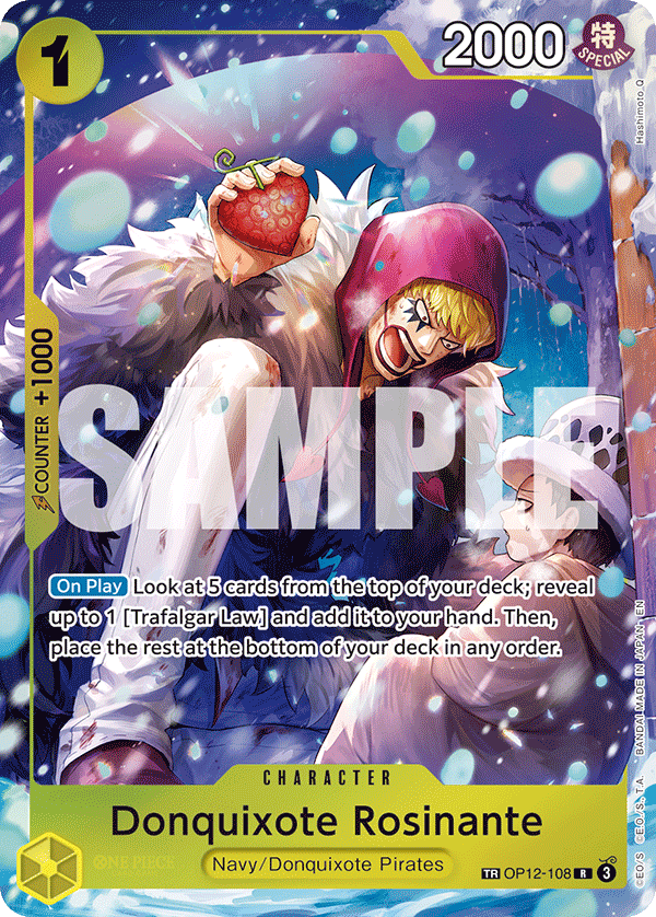 Donquixote Rosinante One Piece TCG Card