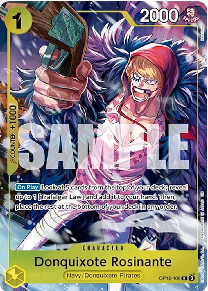 Donquixote Rosinante One Piece TCG Card