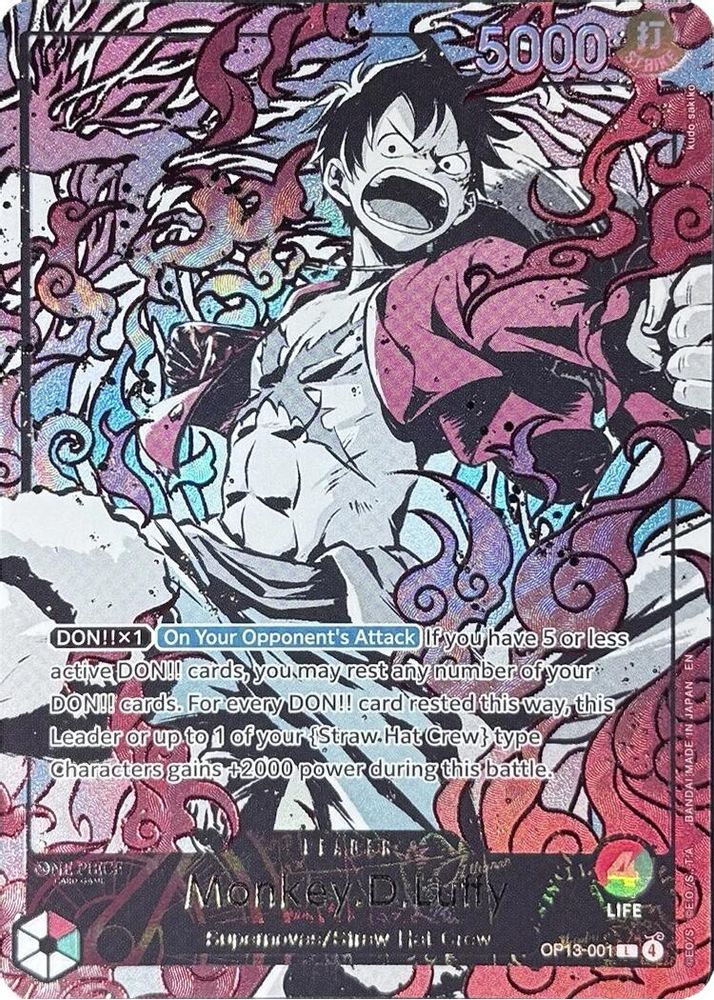 Monkey.D.Luffy One Piece TCG Card
