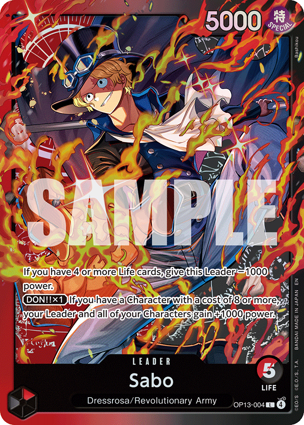 Sabo One Piece TCG Card