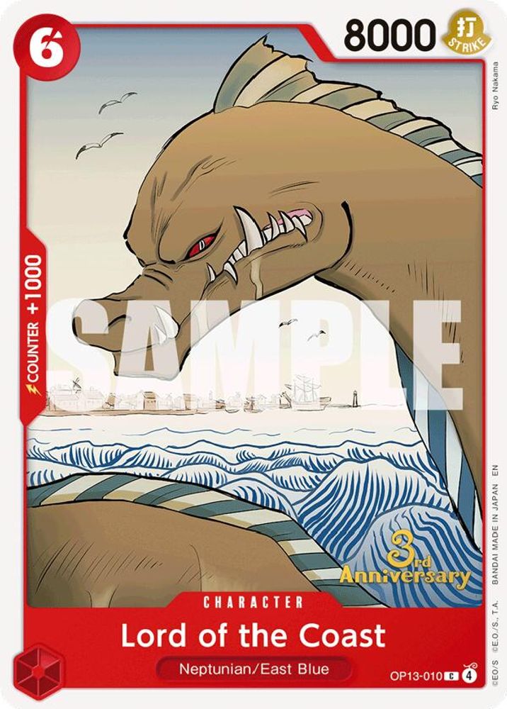 Lord of the Coast One Piece TCG Card