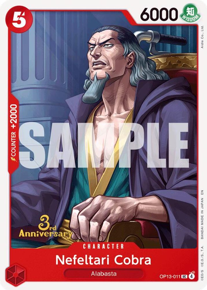 Nefeltari Cobra One Piece TCG Card