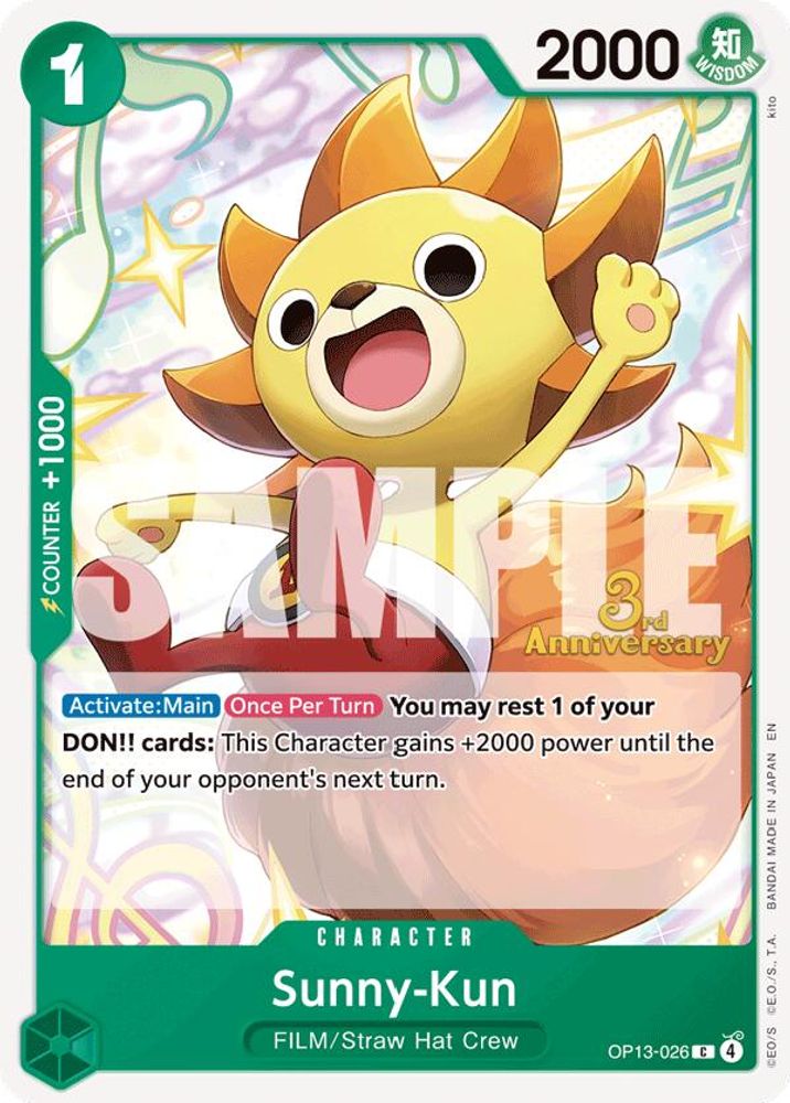 Sunny-Kun One Piece TCG Card