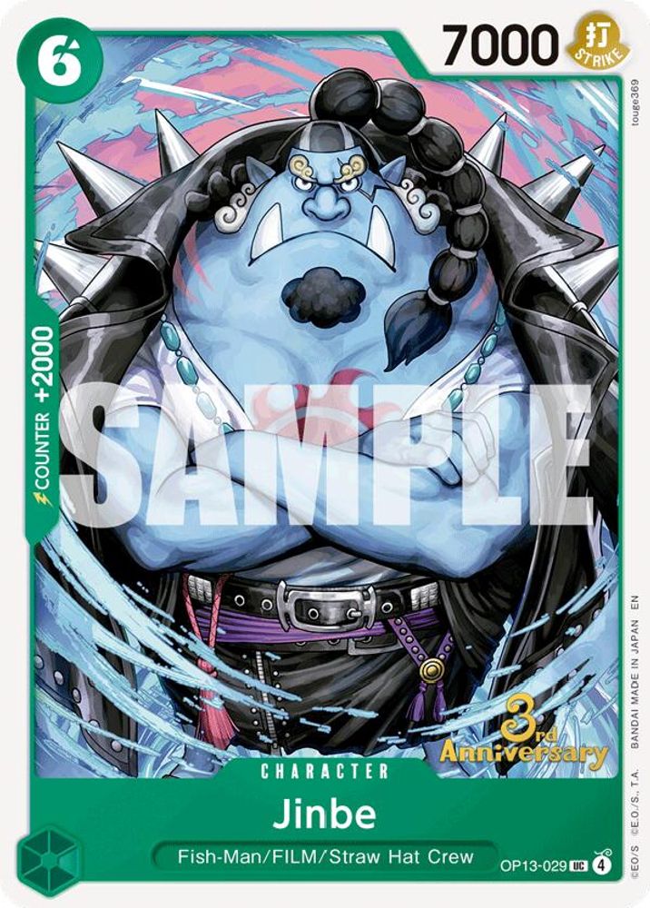 Jinbe One Piece TCG Card