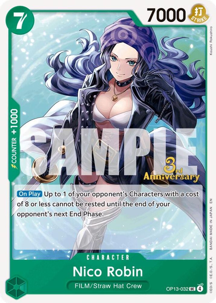 Nico Robin One Piece TCG Card
