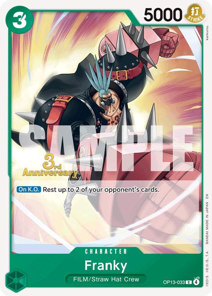 Franky One Piece TCG Card