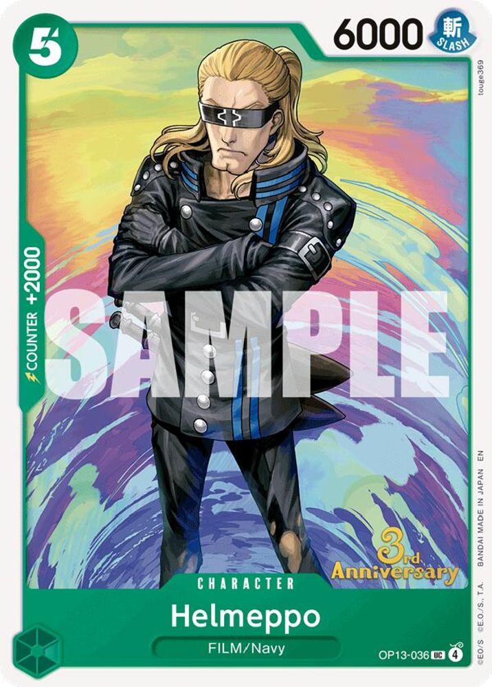 Helmeppo One Piece TCG Card