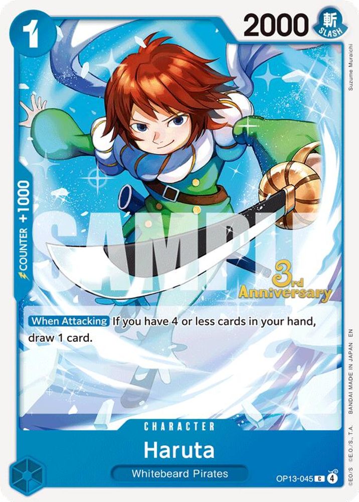 Haruta One Piece TCG Card