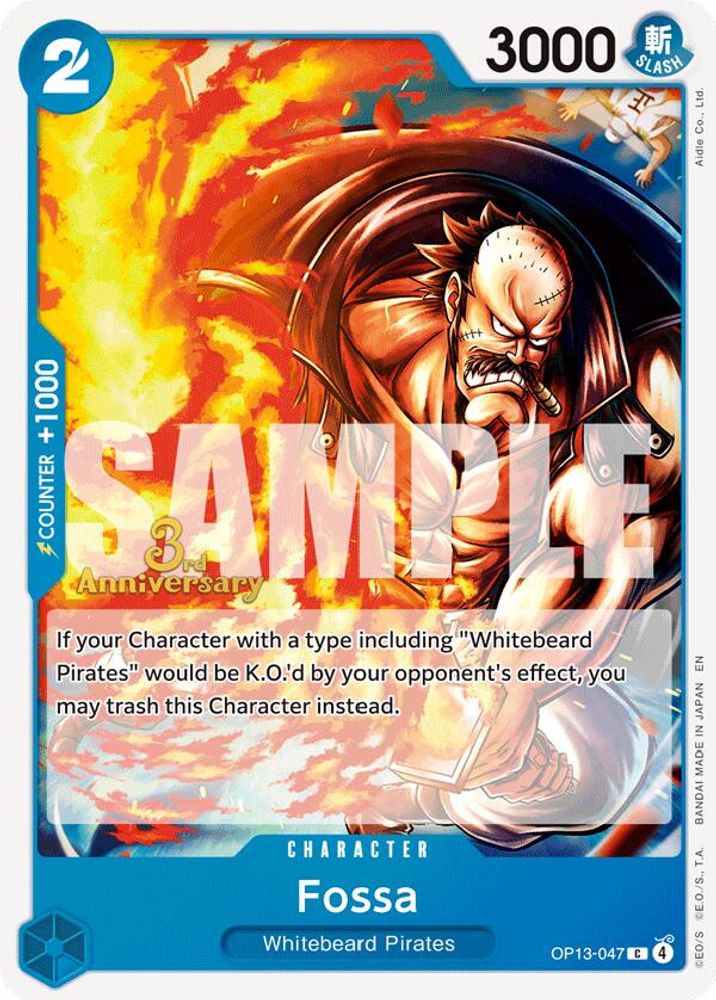 Fossa One Piece TCG Card