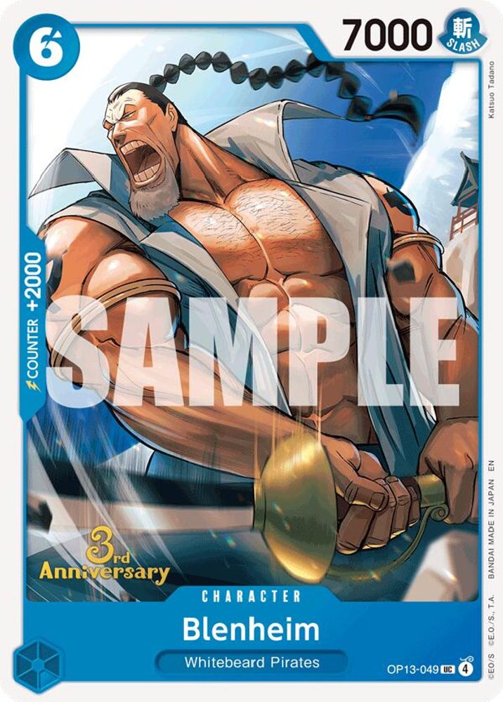 Blenheim One Piece TCG Card