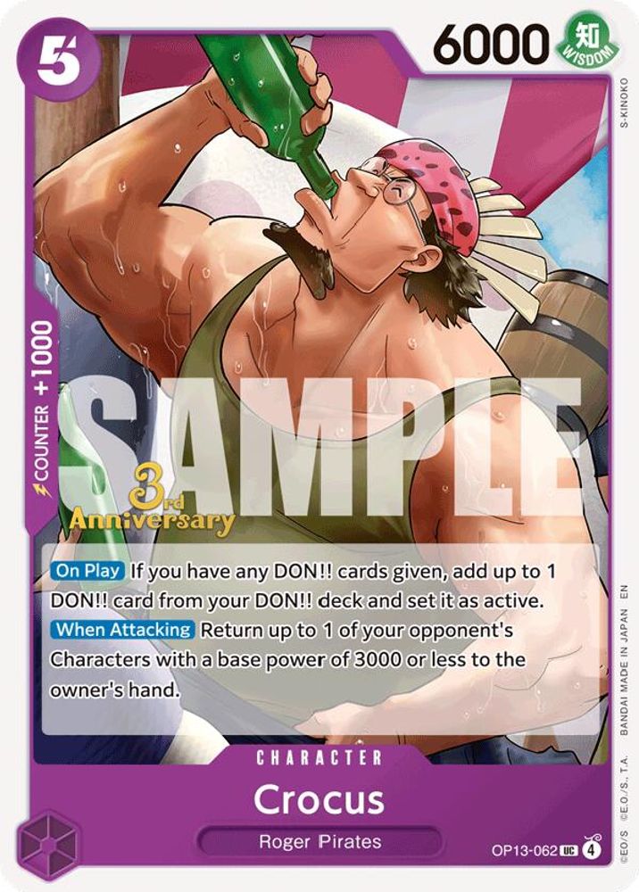 Crocus One Piece TCG Card