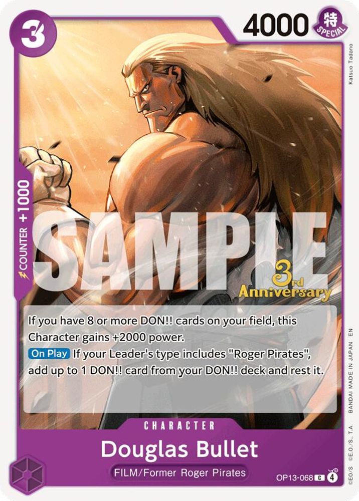 Douglas Bullet One Piece TCG Card