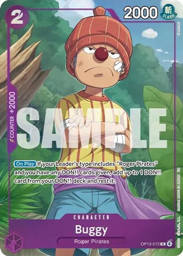 Buggy One Piece TCG Card