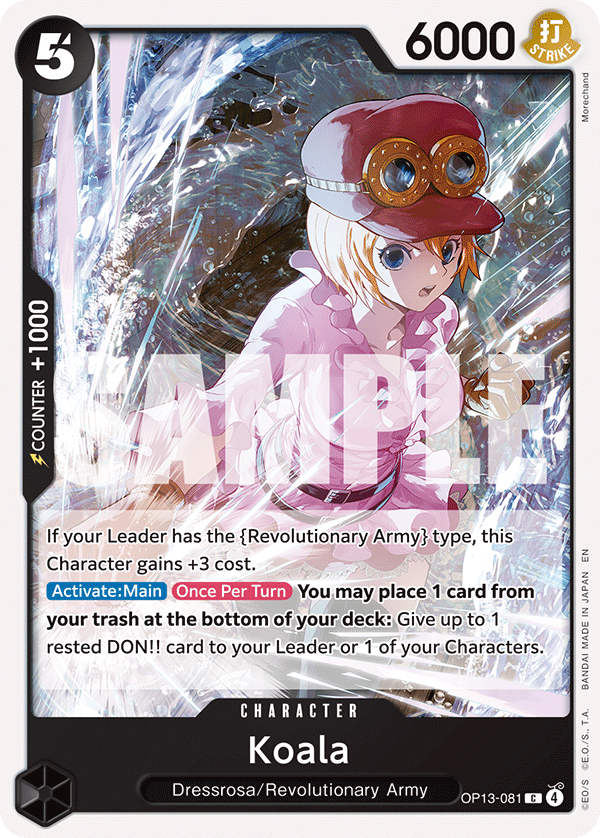 Koala One Piece TCG Card