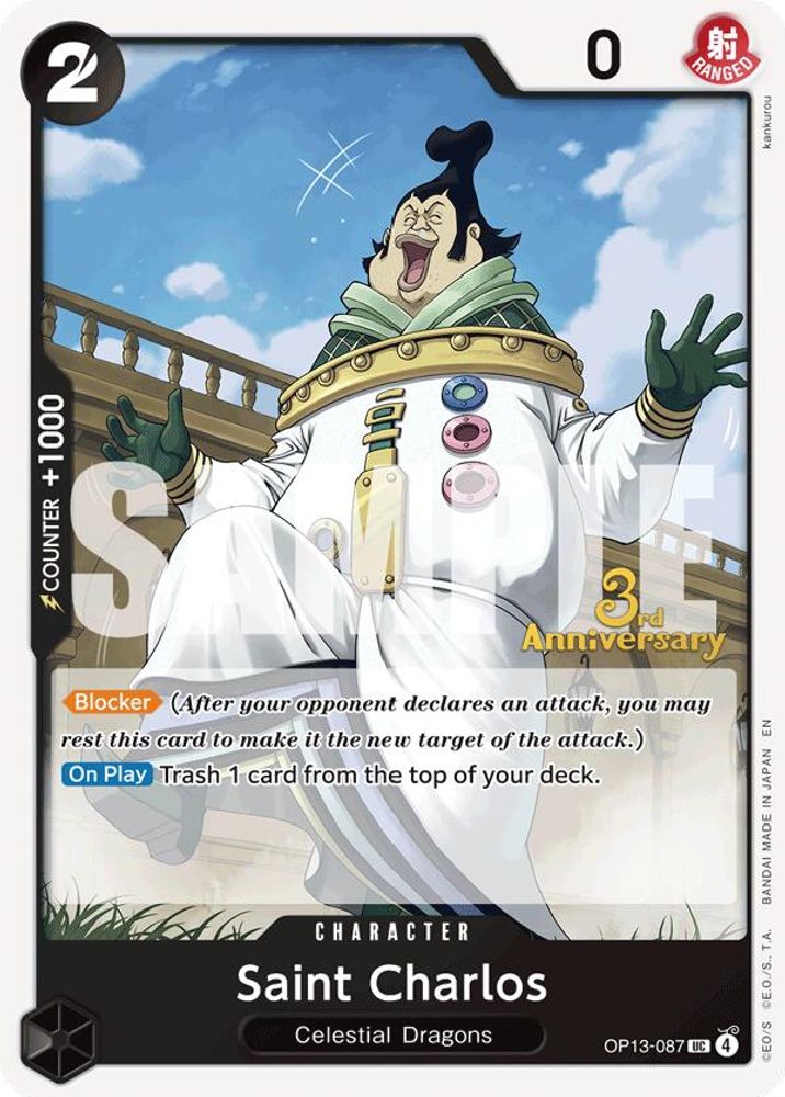 Saint Charlos One Piece TCG Card