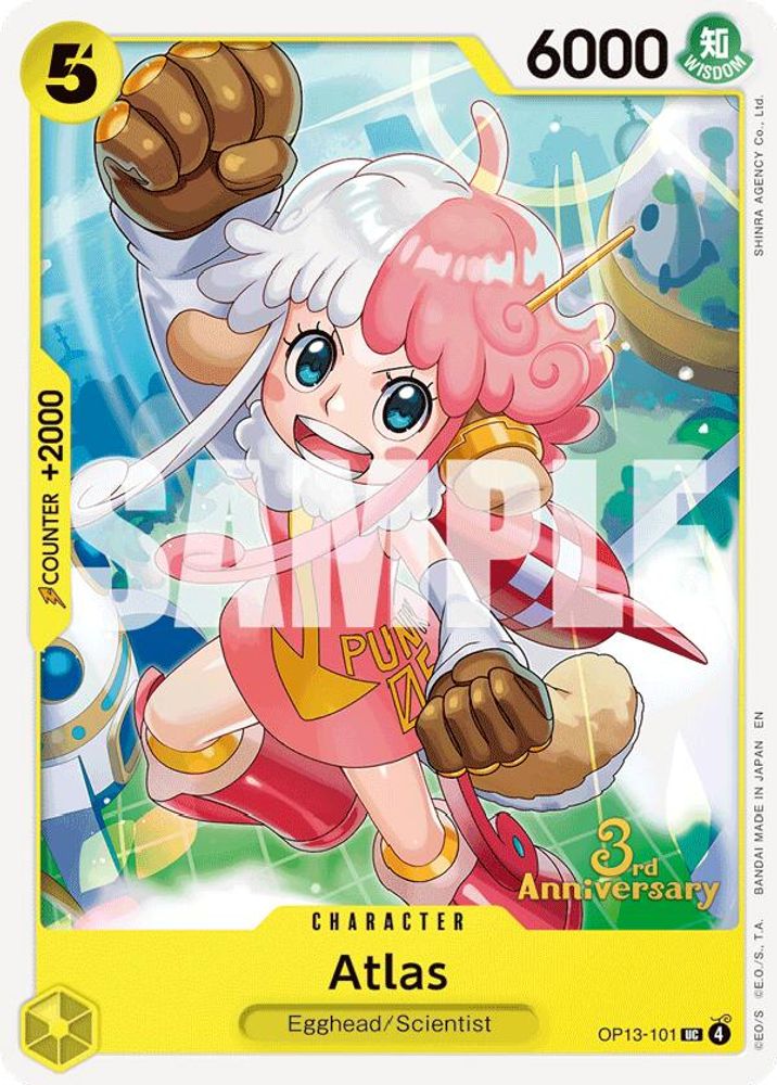 Atlas One Piece TCG Card