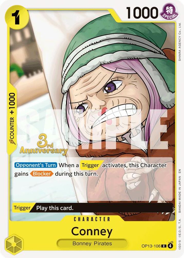 Conney One Piece TCG Card