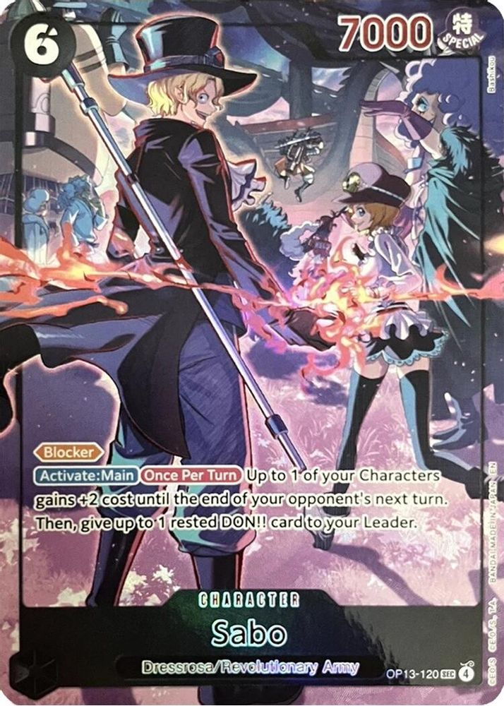 Sabo One Piece TCG Card