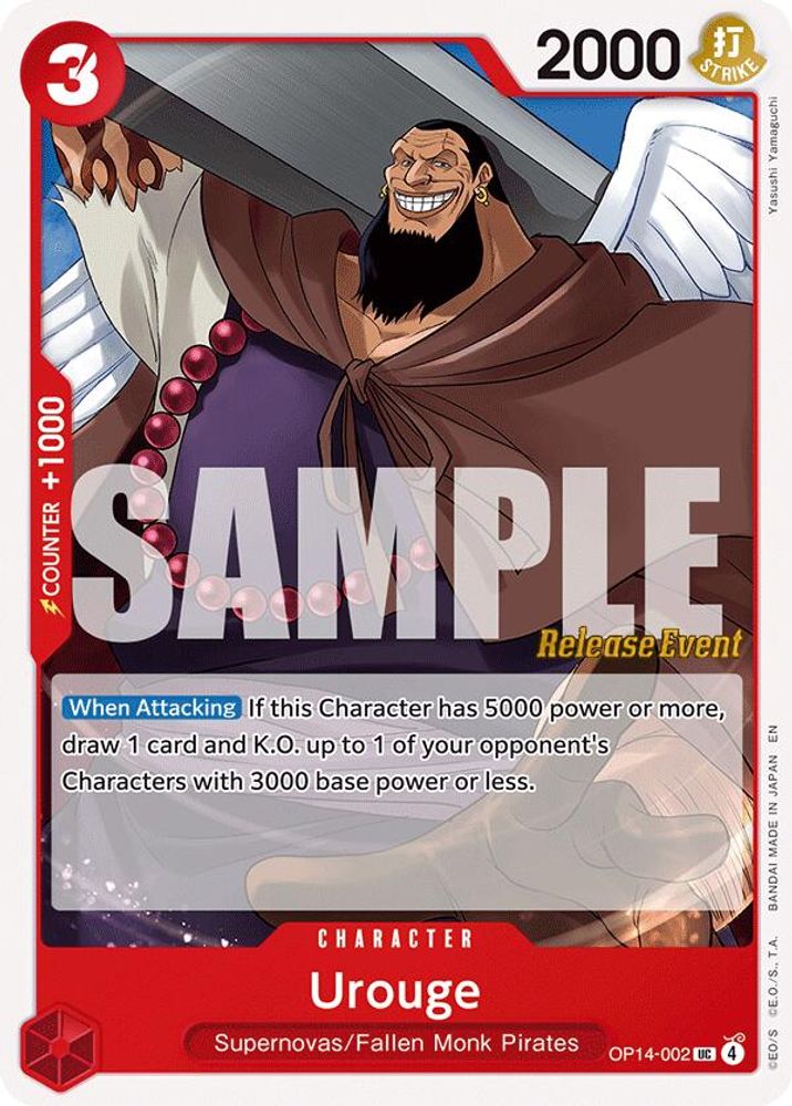 Urouge One Piece TCG Card