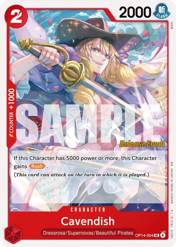 Cavendish One Piece TCG Card