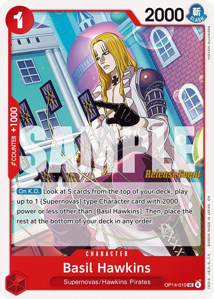 Basil Hawkins One Piece TCG Card