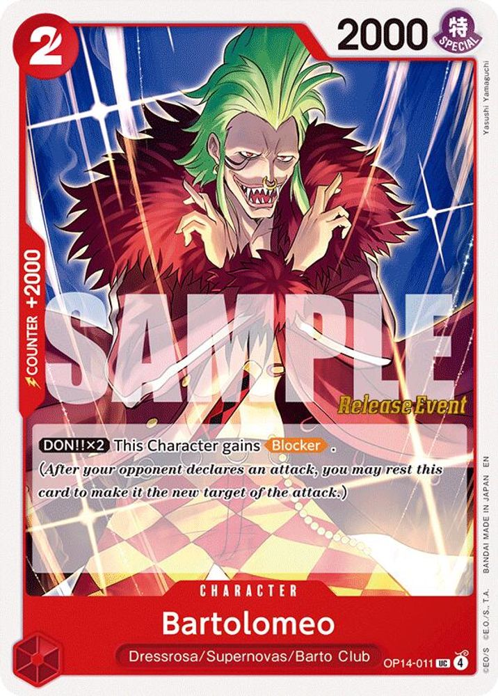 Bartolomeo One Piece TCG Card
