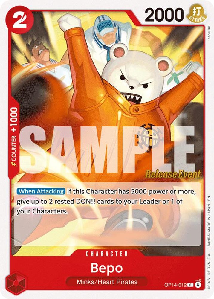 Bepo One Piece TCG Card