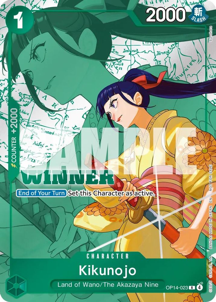 Kikunojo One Piece TCG Card