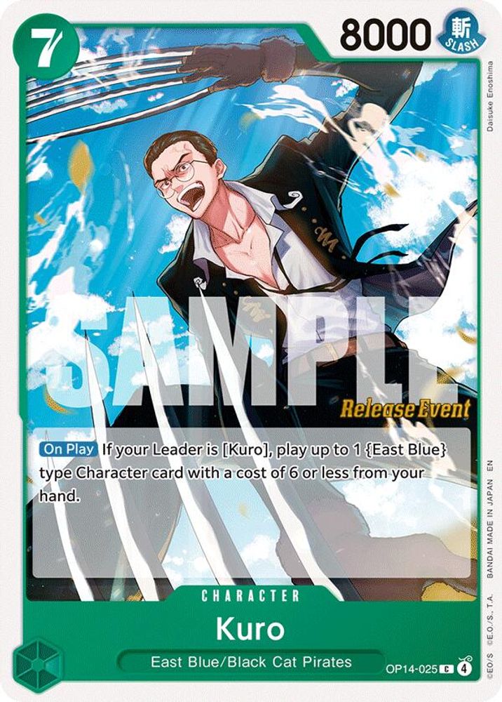 Kuro One Piece TCG Card