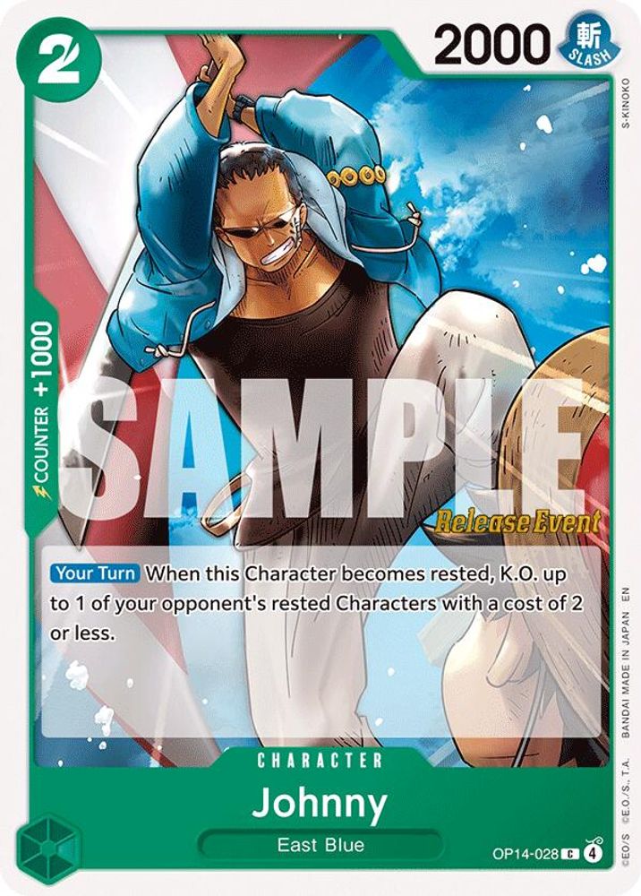 Johnny One Piece TCG Card