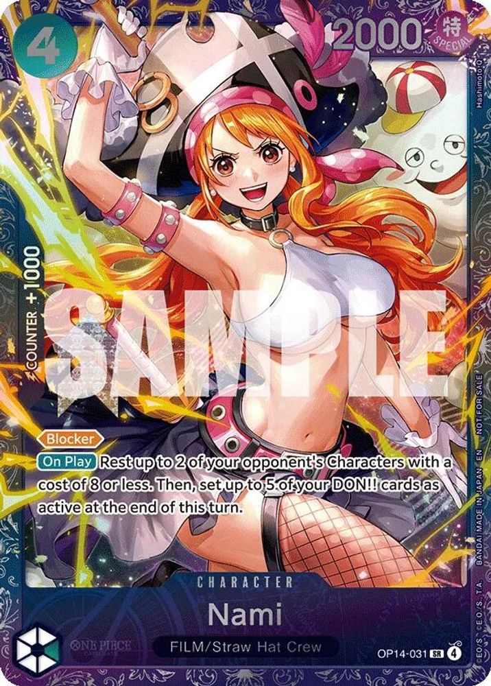 Nami One Piece TCG Card