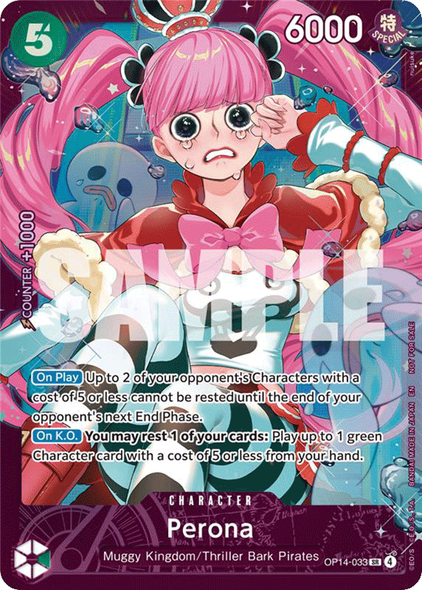 Perona One Piece TCG Card