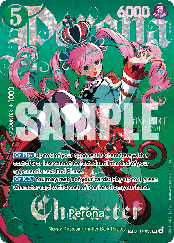 Perona One Piece TCG Card