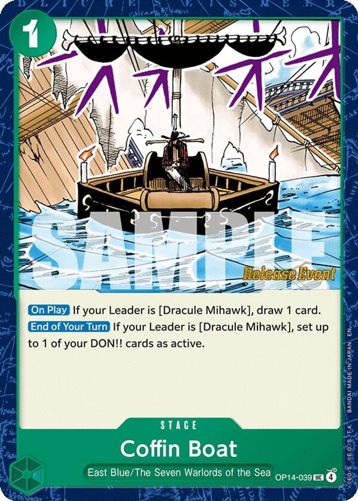 Coffin Boat One Piece TCG Card