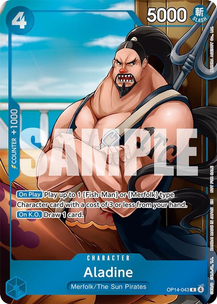 Aladine One Piece TCG Card