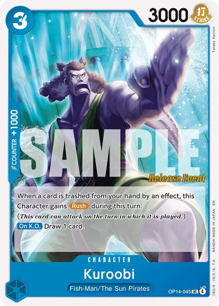 Kuroobi One Piece TCG Card