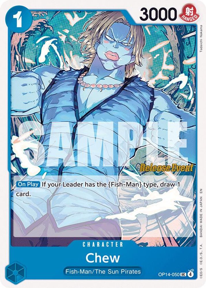 Chew One Piece TCG Card