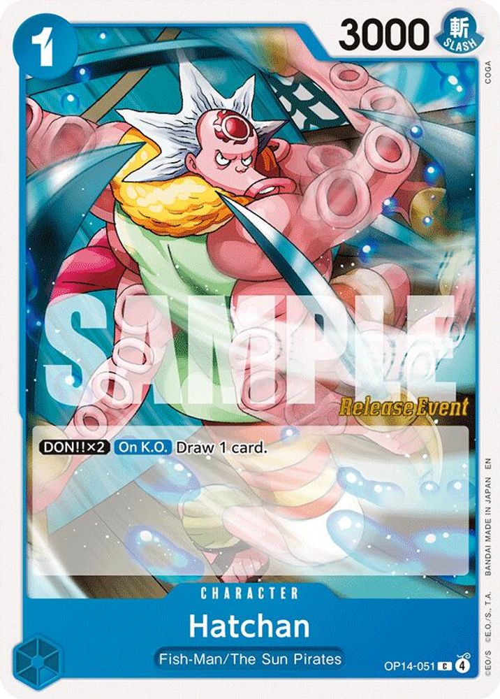 Hatchan One Piece TCG Card