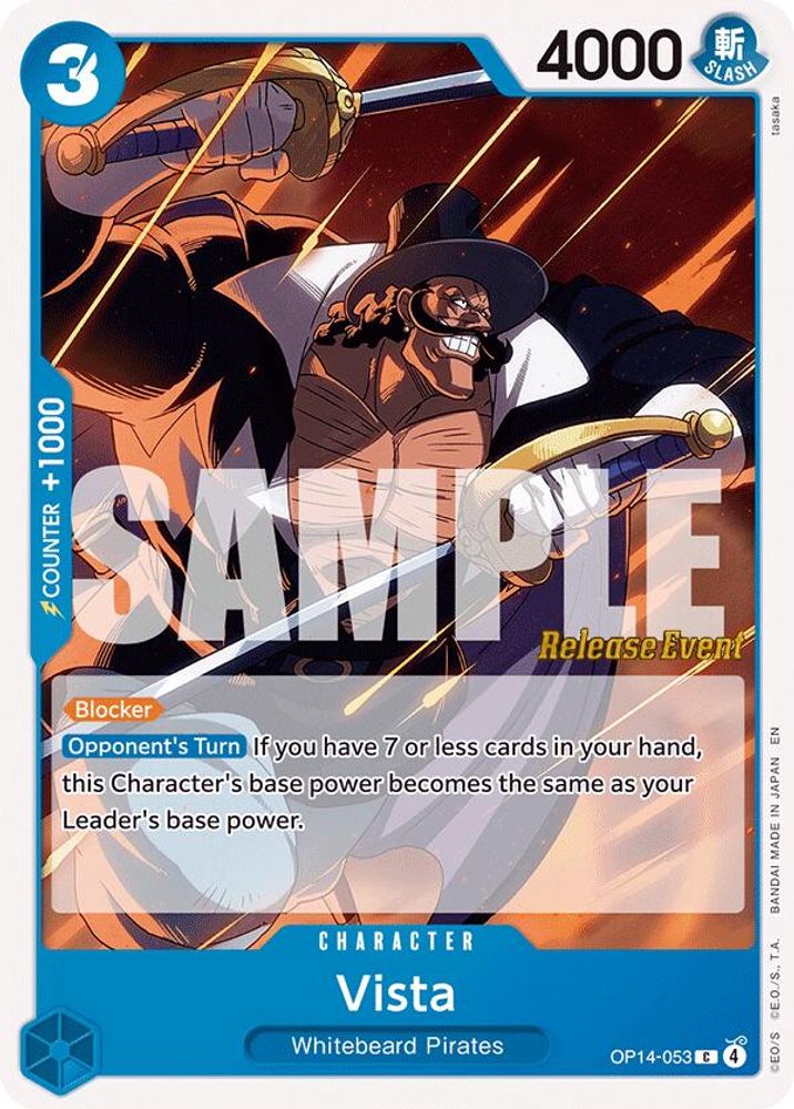 Vista One Piece TCG Card