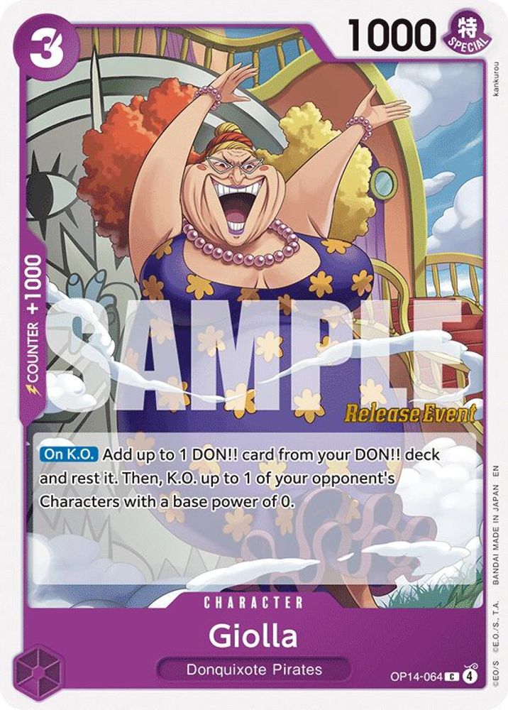 Giolla One Piece TCG Card