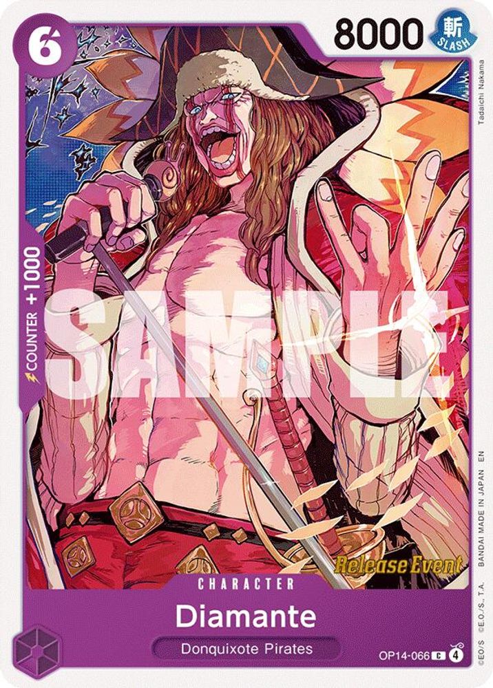 Diamante One Piece TCG Card