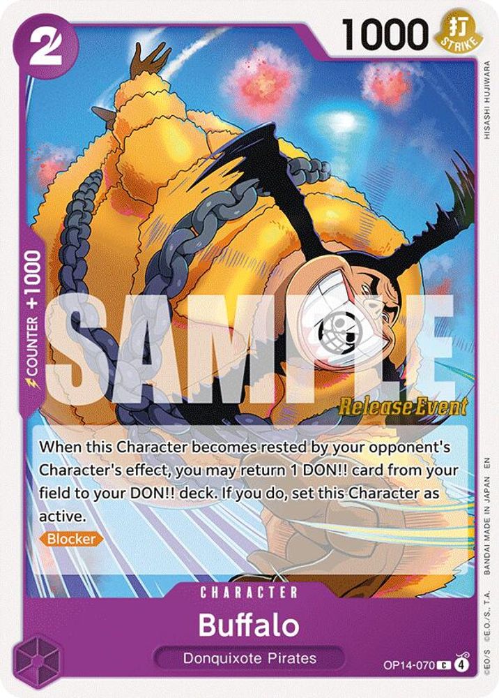 Buffalo One Piece TCG Card