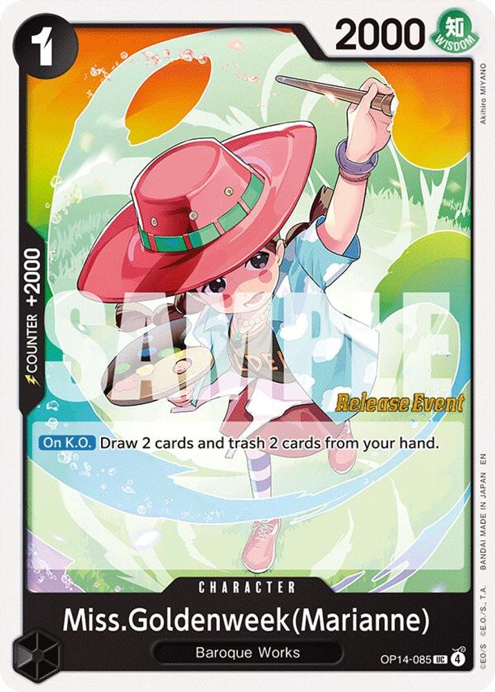 Miss.Goldenweek(Marianne) One Piece TCG Card