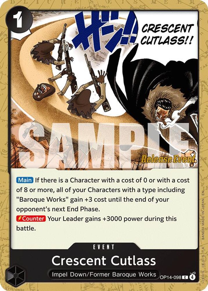 Crescent Cutlass One Piece TCG Card