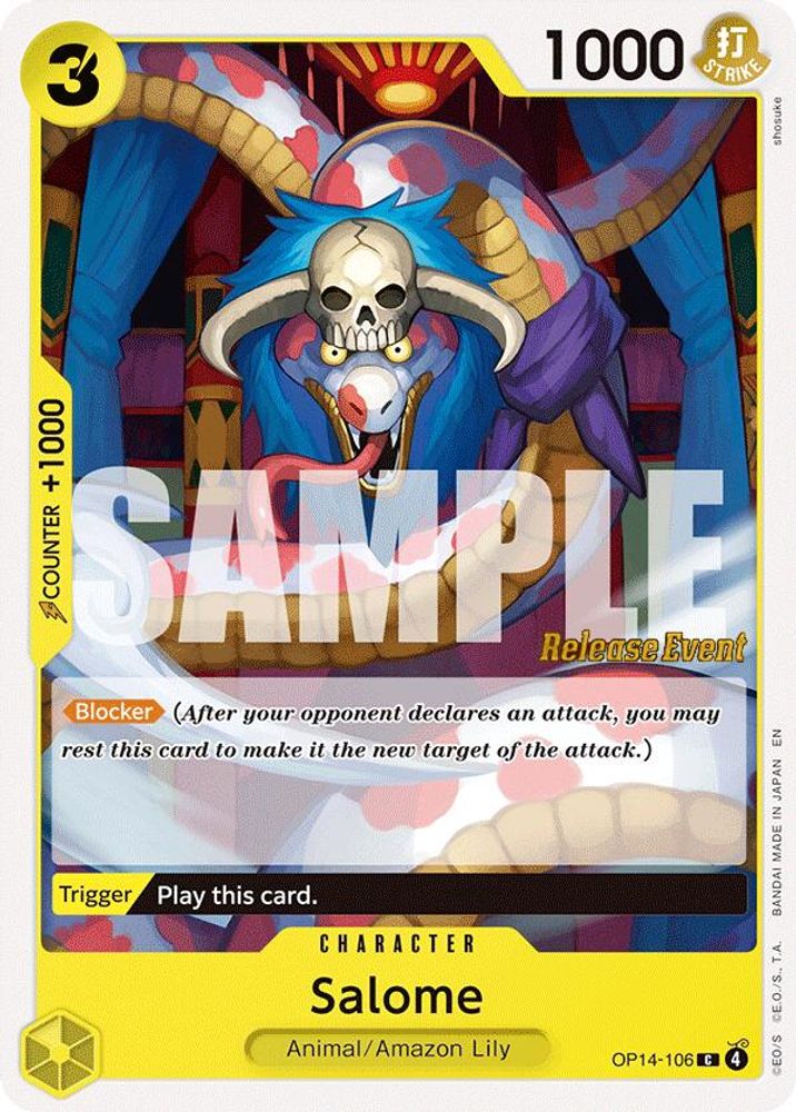 Salome One Piece TCG Card