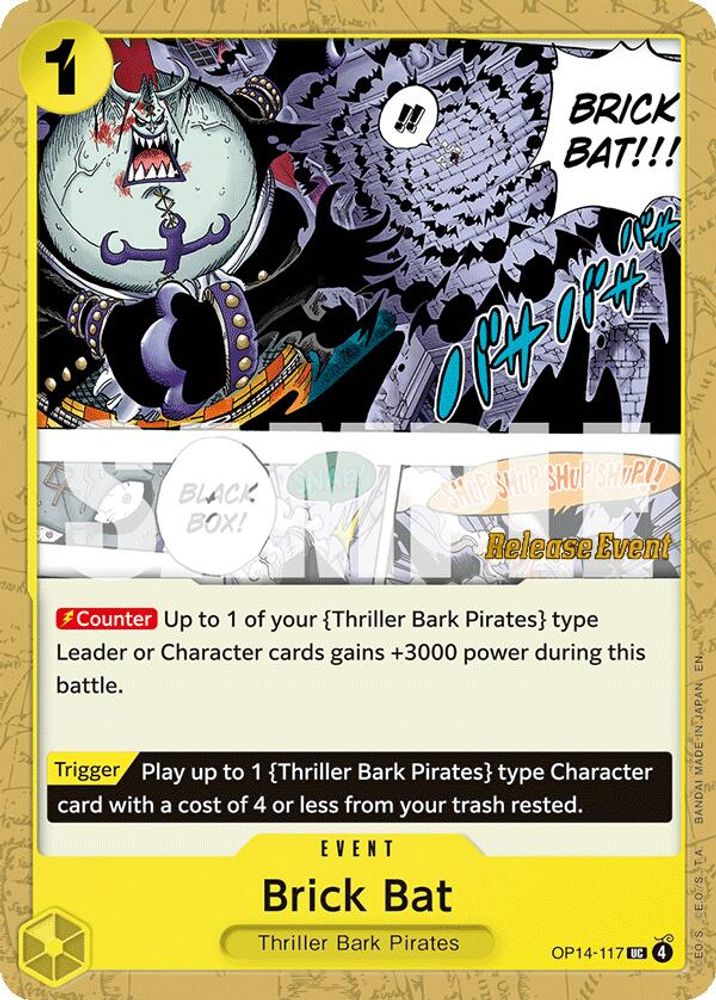Brick Bat One Piece TCG Card