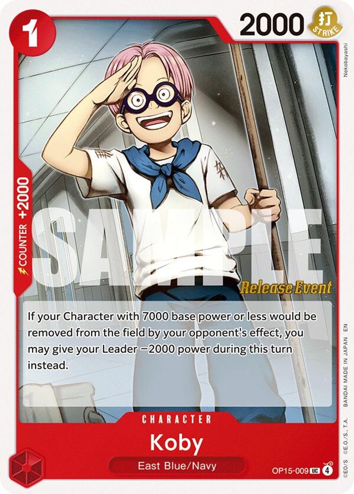 Koby One Piece TCG Card